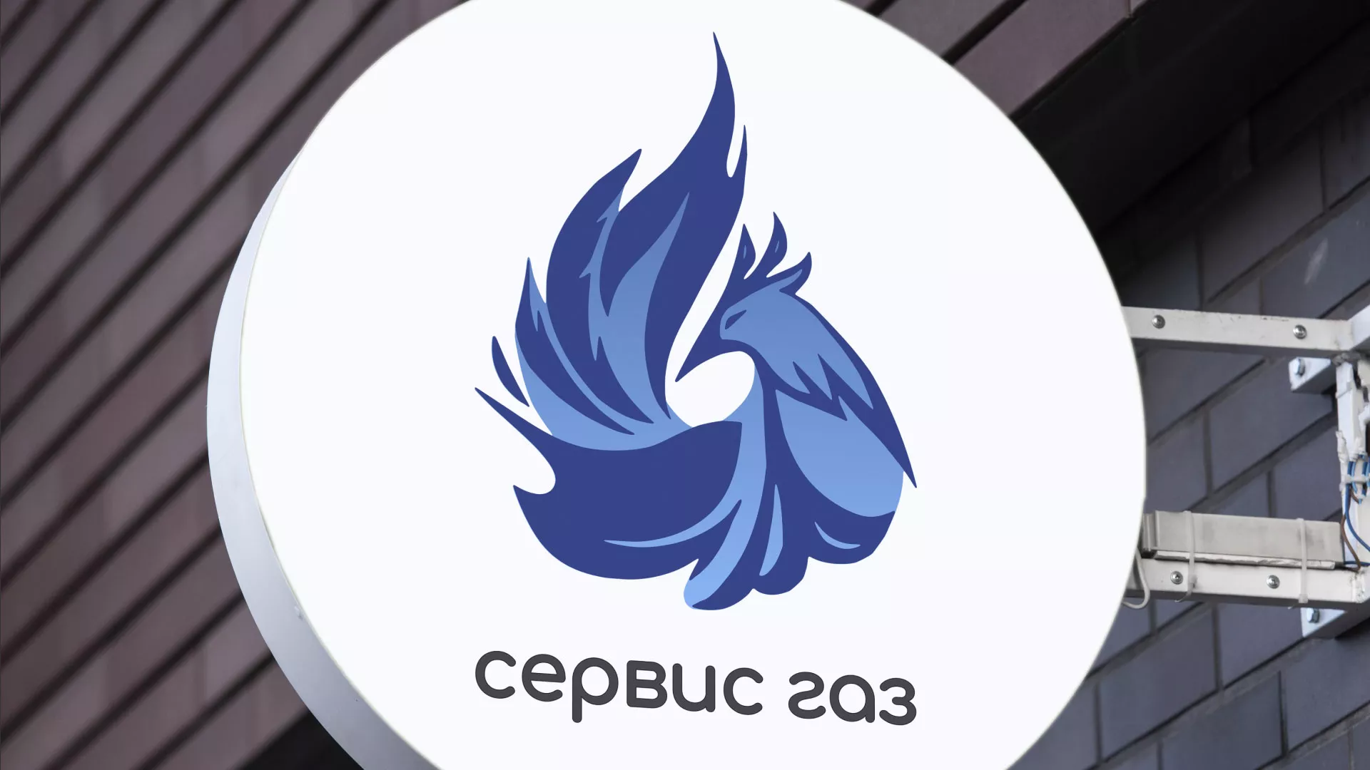 Создание логотипа «Сервис газ» в Гдове